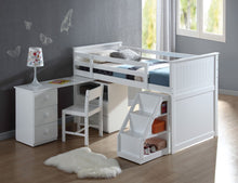 Load image into Gallery viewer, Wyatt - Twin Loft Bed Set - White