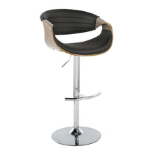 Load image into Gallery viewer, Symphony - Mid Century Modern Adjustable Barstool With Swivel & Rounded T Footrest (Set of 2)