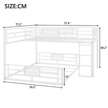 Load image into Gallery viewer, L-Shaped Bunk Bed & Safety Guaranteed