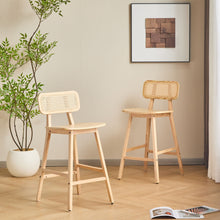 Load image into Gallery viewer, Bari - Indoor Wood Barstool (Set of 2)
