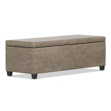Load image into Gallery viewer, Avalon - Contemporary Storage Ottoman Bench