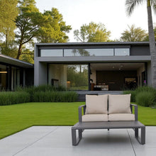 Load image into Gallery viewer, Sofa With Rectangular Coffee Table