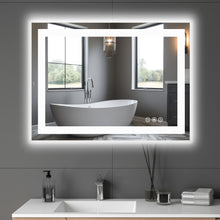 Load image into Gallery viewer, 28" Lighted Frameless Bathroom Vanity Mirror - Clear