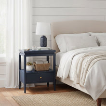 Load image into Gallery viewer, Olana -1 Drawer Nightstand With Floating Top Design