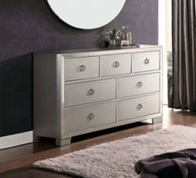 Load image into Gallery viewer, Solid Wood Seven Drawer Triple Dresser - Platinum