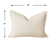 Load image into Gallery viewer, Homey Cozy - Comfort Textured Throw Pillow - Ivory