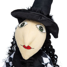 Load image into Gallery viewer, Halloween Sitting Witch Decor - Black