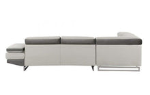 Load image into Gallery viewer, Leather L Shaped Two Piece Corner Sectional - White