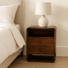 Load image into Gallery viewer, Curve Drawer Nightstand