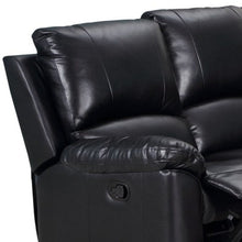 Load image into Gallery viewer, Polyester Blend Power Reclining U Shaped Three Piece Corner Sectional - Black