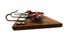 Load image into Gallery viewer, Duesenberg Model J Coat Rack - Red / Brown