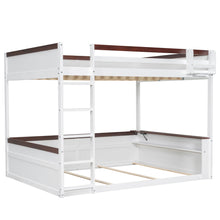 Load image into Gallery viewer, Bunk Bed With Built In Shelves, Storage Box, LED Light And USB Charging Station