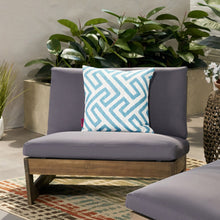 Load image into Gallery viewer, Acacia Wood Outdoor Club Chair With Cushions