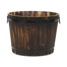 Load image into Gallery viewer, Round Planter Box (638085) - Brown