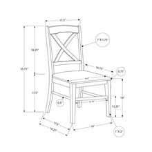 Load image into Gallery viewer, Dining Chair, Side, Dining Room, Transitional (Set of 2)