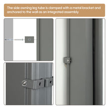 Load image into Gallery viewer, Retractable Side Awning, Waterproof And UV Resistant, Privacy Screen For Patio