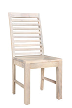 Load image into Gallery viewer, Wood Ladder Back Dining Side Chairs (Set of 2) - White