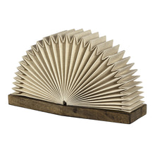 Load image into Gallery viewer, 10" Geometric Table Lamp LED With Novelty Shade - Natural
