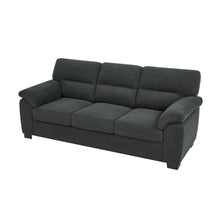 Load image into Gallery viewer, 3 Seater Sofa With Padded Armrests And Triangular Leg