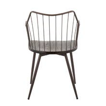 Load image into Gallery viewer, Winston - Farmhouse Style / Dining Chair - Brown / Dark Walnut
