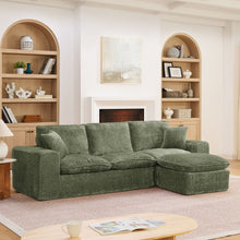 Load image into Gallery viewer, Sectional Sofa With Moveable Ottoman