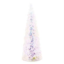 Load image into Gallery viewer, Plastic Trees Tabletop Sculpture With LED (633898) - White / Blue / Pink