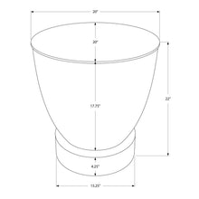 Load image into Gallery viewer, Drum Accent Side Table, Contemporary & Modern Design