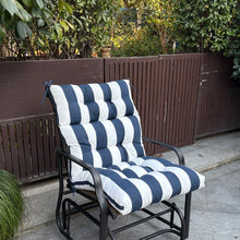 Load image into Gallery viewer, 2 Piece High Back Patio Chair Cushion Set, Tufted Adirondack And Rocking Chair Cushions