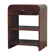 Load image into Gallery viewer, Aspen - Open Bedside Table - Dark Brown