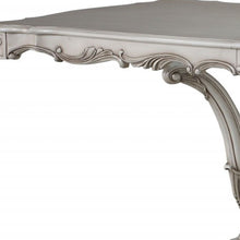 Load image into Gallery viewer, 44" Solid Wood Pedestal Base Dining Table - Off White