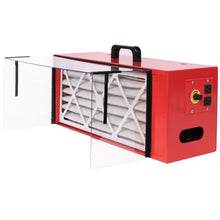 Load image into Gallery viewer, Portable Tabletop Dust Collector With Hepa Filter - Red