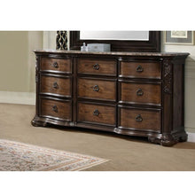 Load image into Gallery viewer, 9 Drawers Dresser - Brown / Coffee