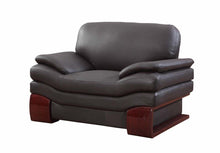 Load image into Gallery viewer, Leather Chair - Dazzling Brown