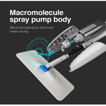 Load image into Gallery viewer, Superfine Fiber Washable Mat Spray Mop With 300Ml Reusable Bottle For Various Floors - Blue