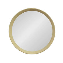 Load image into Gallery viewer, 20" Round Framed Accent Mirror - Cream