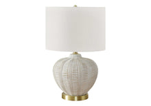 Load image into Gallery viewer, Transitional Lighting, Table Lamp, Resin - Cream
