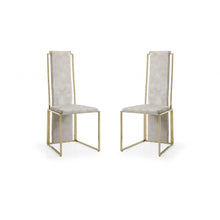 Load image into Gallery viewer, Upholstered Dining Side Chairs (Set of 2) - Beige