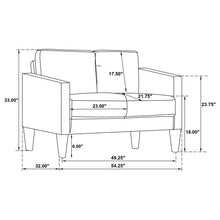 Load image into Gallery viewer, Farallone - Track Arm Loveseat