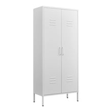 Load image into Gallery viewer, Modern Storage Cabinet With Adjustable Shelves, Magnetic Door Stopper