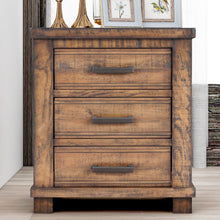 Load image into Gallery viewer, Drawer Reclaimed Solid Wood Framhouse Nightstand - Natural