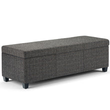 Load image into Gallery viewer, Avalon - Contemporary Storage Ottoman Bench