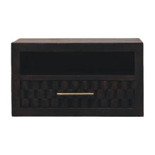 Load image into Gallery viewer, 18" One Drawer Floating Nightstand - Brown