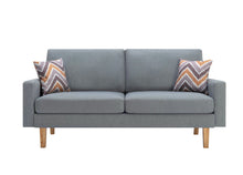 Load image into Gallery viewer, Bahamas - Minimalistic Sofa With 2 Throw Pillows