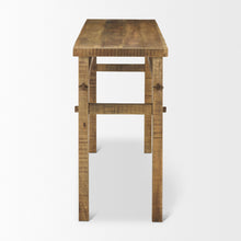 Load image into Gallery viewer, Solid Wood Distressed Console Table (605611) - Brown