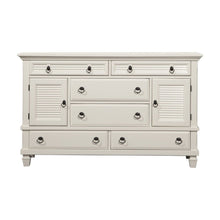 Load image into Gallery viewer, Solid Wood Six Drawer Double Dresser - White