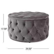 Load image into Gallery viewer, Modern Glam Ottoman