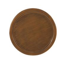 Load image into Gallery viewer, Iron Round Pedestal Coffee Table - Brown