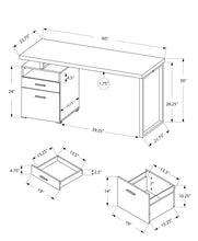 Load image into Gallery viewer, Computer Desk For Home Office, Laptop, Left Right Set - Up, Storage Drawers, Contemporary & Modern