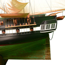 Load image into Gallery viewer, Hand Painted Model Boat (624658) - Dark Brown / Beige