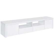 Load image into Gallery viewer, Garner - 2 Door Stand With Drawers Media Console - Gloss White